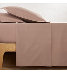Drap plat uni en polycoton La Redoute Interieurs