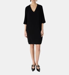 Robe courte V en microfibre - RAYSA Gerard Darel