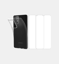 Pack Samsung A23 5G Coque + Verre trempé x2 Essentiel B