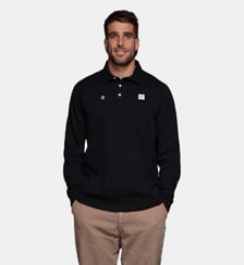 Polo rugby homme manches longues Stade Toulousain 100% coton SBPLAY Serge Blanco