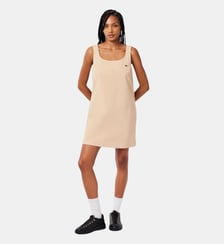 Robe sans manches velours côtelé Lacoste