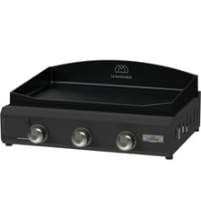 Plancha gaz AMALIA 360 ACIER V3 PLEA360EV3 Le Marquier