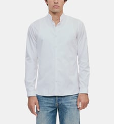 Chemise en coton col officier The Kooples