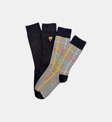 Pack 2 chaussettes en coton - Champignon Arthur