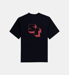 T-shirt manches courtes coton imprimé Stade Toulousain Serge Blanco