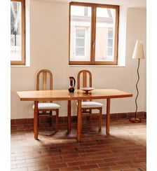 Table à manger en bois Karla N°107- Produit chiné Debongout