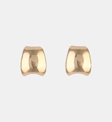 Boucles d'oreilles créoles larges dorées Balaboosté