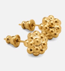 Puces Oreilles Perlées En Laiton unisexe AMI Paris