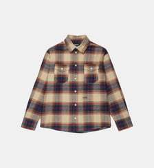 Chemise à carreaux avec logo Dsquared2