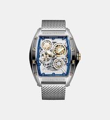 Montre automatique Tonneau Argenté MOW1213 Montignac