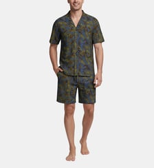 Pyjama curto d'homme avec boutons en Lyocell Impetus