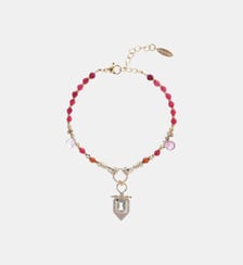 Bracelet perles et pendentif VITIS Hipanema