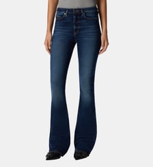 Jean flare en denim power stretch Pinko