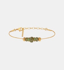 Bracelet fin réglable   doré à l'or fin - Avola Satellite