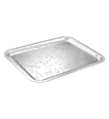 Plateau rectangulaire en métal argenté - 36 x 28 cm - GRAFFITI Christofle