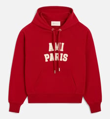 Hoodie unisexe en coton broderie Ami Paris AMI Paris