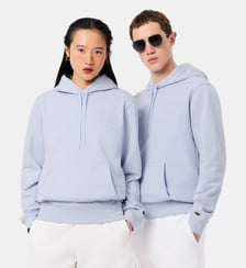 Sweatshirt à capuche marquage embossé Lacoste