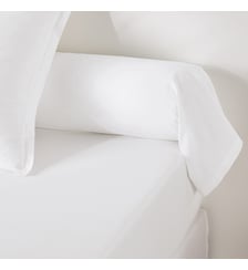 Taie de traversin en percale de coton, 80 fils La Redoute Interieurs