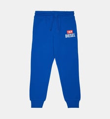 Pantalon en molleton avec logo Diesel Kids