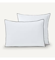 Taie d'oreiller enfant voile coton bio lavé AM.PM