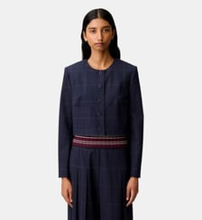 Veste boîte à carreaux Claudie Pierlot
