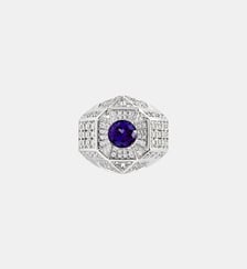 Bague Meaningful Tanzanite et Argent Statement