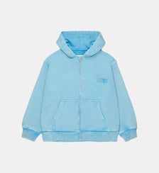 Sweat à fermeture zippée complète avec logo MM6 Maison Margiela