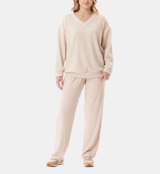 Ensemble homewear en maille tricot SHETLAND 124 Lingerie Le Chat