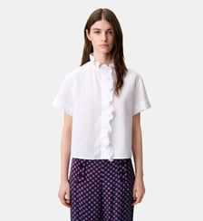 Chemise popeline col victorien Claudie Pierlot