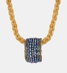 Collier   doré à l'or fin - Dalila Satellite