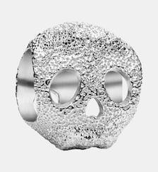 Mini Charm Tête de Mort Texturée Pandora