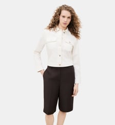 Blouson volubile - Motif à pois - Coton Caroll