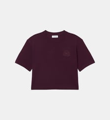 T-shirt Petit Piqué blason brodé Lacoste