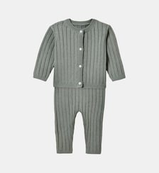 Ensemble  coton biologique et laine Cyrillus