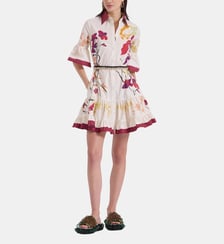Robe Choux Corsage Placée Ivory La DoubleJ