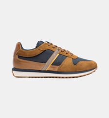 Baskets basses Island cuir suède et mesh Redskins