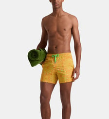 Maillot de bain court stretch Mosaic Urchin Vilebrequin