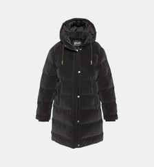 Parka longue matelassée à capuche Schott