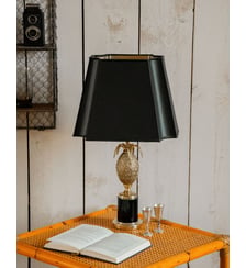 Lampe à poser en bronze Julia N°579- Produit chiné Debongout