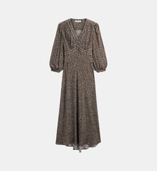 Robe longue cintrée imprimée - CARYL Gerard Darel