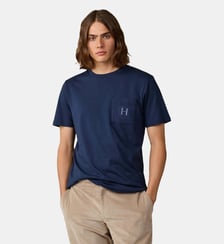 T-Shirt Coupe Regular Avec Logo Ombré Et Poche Hackett London