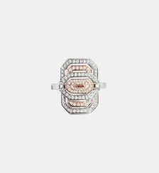 Bague Mini My Way diamants, or rose et argent Statement