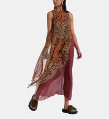 Robe Salome Eclipse Placée Yellow La DoubleJ
