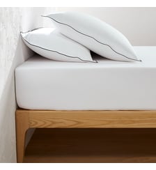Drap-housse satin de coton lavé La Redoute Interieurs