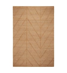 Tapis de sol DEEVA  100% jute à motif chevron XXL Madura