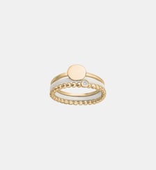Bague États d'Âme en Plaqué Or La Garçonne Diamant