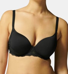 Soutien-gorge spacer décolleté plongeant - Noir Simone Pérèle