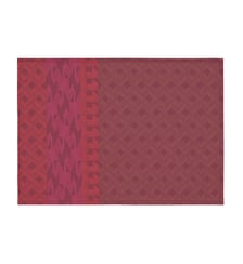 Set de table enduit Caractère Enduit 100% coton-Bleu foncé-48 x 36 cm Le Jacquard Francais