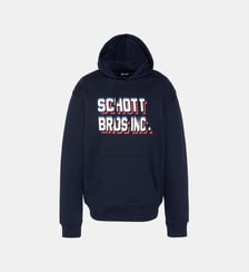 Sweatshirt à capuche imprimé « SCHOTT BROS INC. » Schott