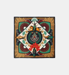 Foulard Medium à motifs MACHU PICHU Wild